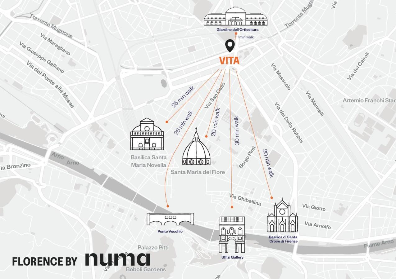 Numa Florence Vita Esterno foto